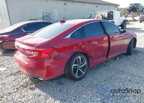 2018 Honda Accord Sport 2.0T z USA, uszkodzony, nr VIN 1HGCV2E3XJA045909